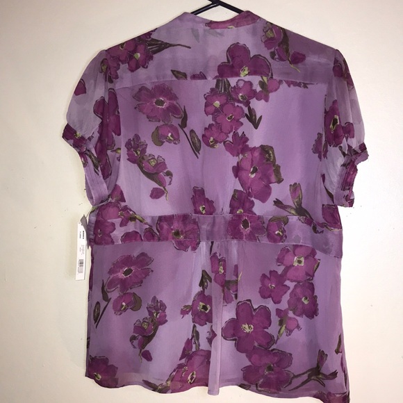 Apt 9 Violet Blouse - Picture 6 of 7